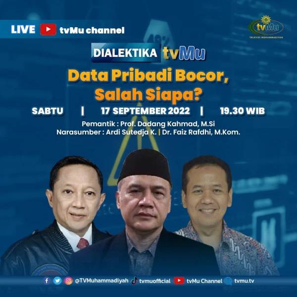 LIVE Dialektika TVMU: "Data Pribadi Bocor, Salah Siapa?"