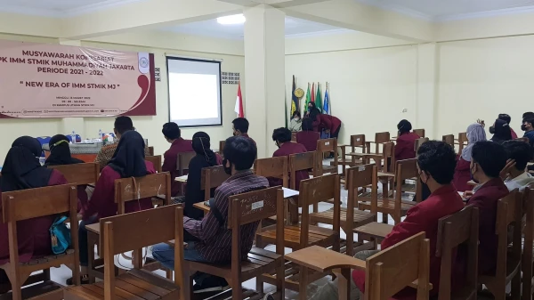 Musyawarah Komisariat Ke-18 PK IMM STMIK Muhammadiyah Jakarta Periode 2021/2022