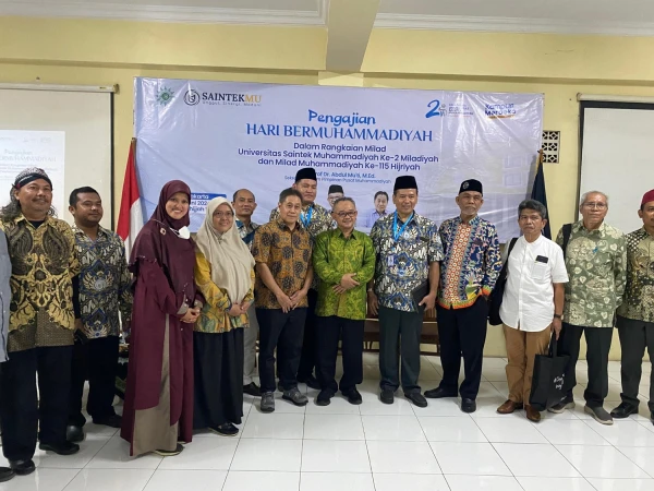 Pengajian Hari BerMuhammadiyah Universitas Saintek Muhammadiyah Bersama PP Muhammadiyah