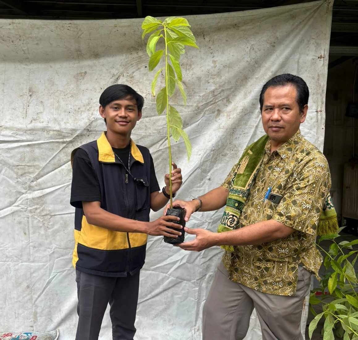 Kolaborasi Hijau: Rektor USM Buka Aksi Tanam 150 Pohon Bersama BEM