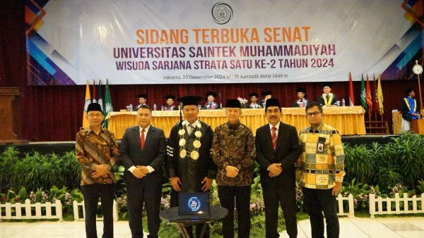 Universitas Saintek Muhammadiyah Gelar Wisuda Ke-2