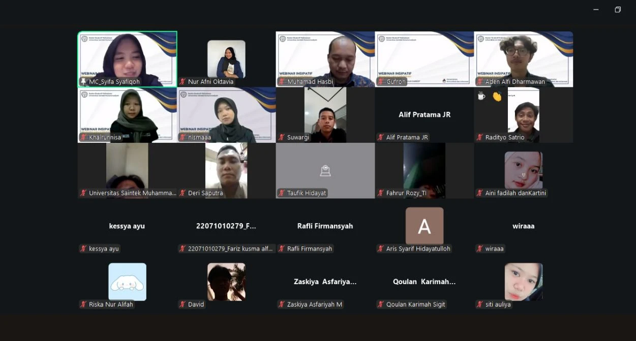 Membentuk Karakter Profesional Sejak Dini, BEM USM Selenggarakan Webinar “Build Your Brand, Boost Your Career”