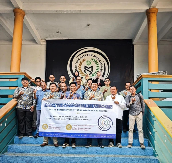 Fakombis SaintekMu Gelar Rapat Persamaan Persepsi Dosen
