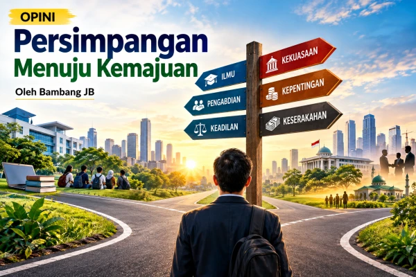 Persimpangan Menuju Kemajuan