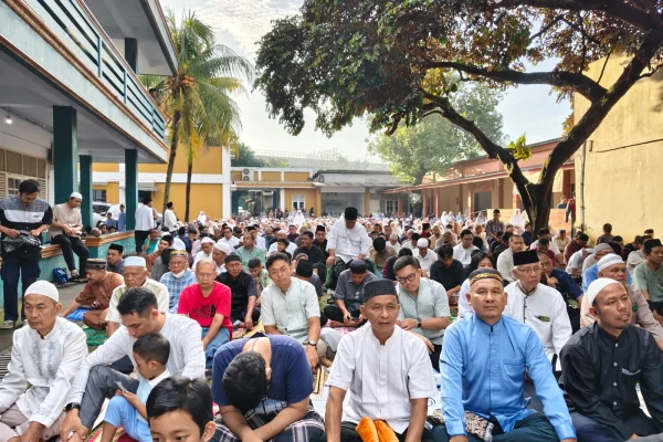 Pimpinan Cabang Muhammadiyah Ciracas Sukses Gelar Sholat Idul Fitri 1447 H di Universitas Saintek Muhammadiyah