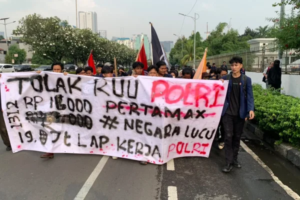 Mahasiswa SaintekMu Gelar Aksi Demonstrasi, Suarakan Empat Tuntutan kepada Pemerintah