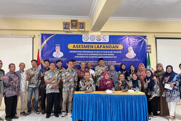 SaintekMu Jalani Asesmen Lapangan Akreditasi Prodi S1 Film dan Televisi